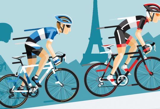 What is Paris like during the Tour de France?