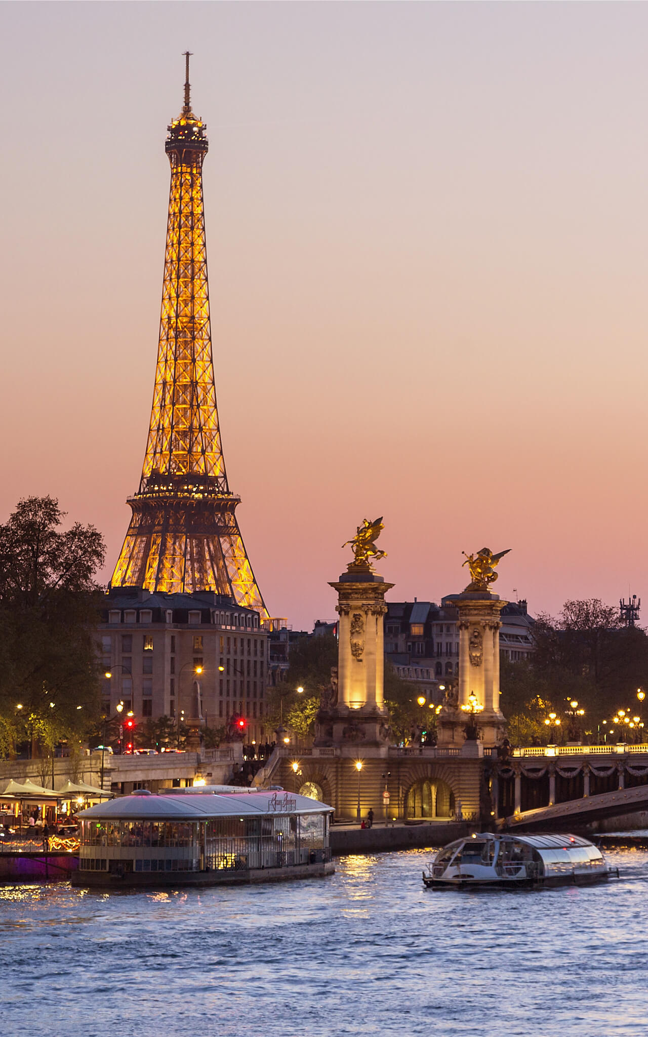 evening tours of paris